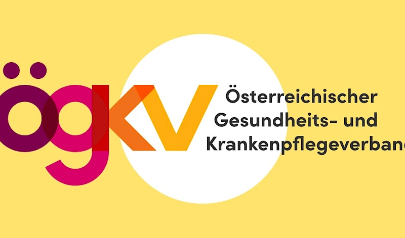 Logo des OEGKV: Oesterreichischer Gesundheits- und Krankenpflegeverband