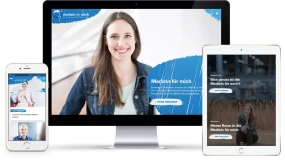 Website-Darstellung von 