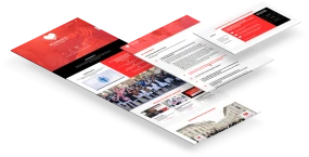 Website-Visualisierung der Kampagne 