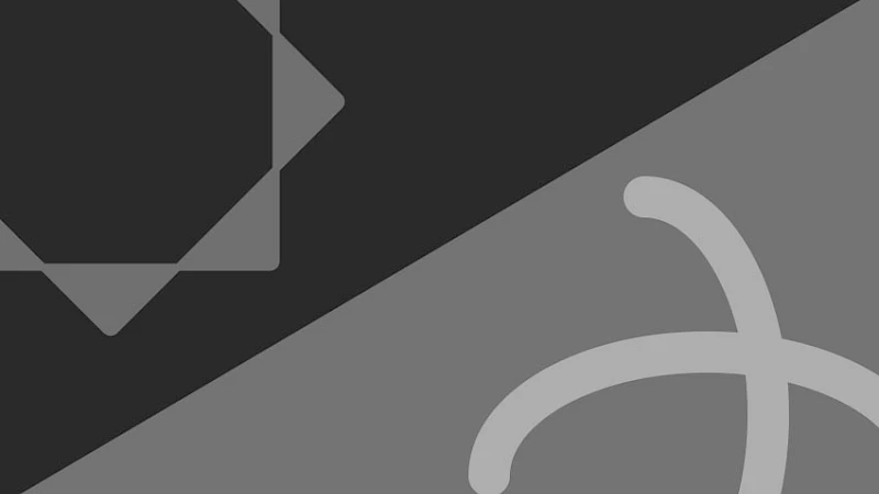 Abstraktes geometrisches Design mit kontrastreichen Formen