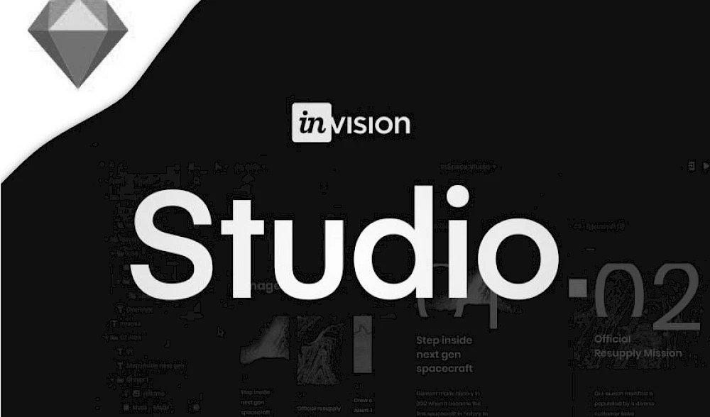 Logo von InVision Studio bei UI Design
